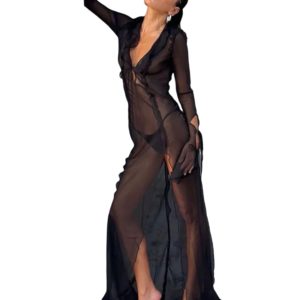 【CHICLINE 】POCHAE SEE-THROUGH DRESS★韓国発 41YT9nXWSxL._SY350_QL65_.jpg